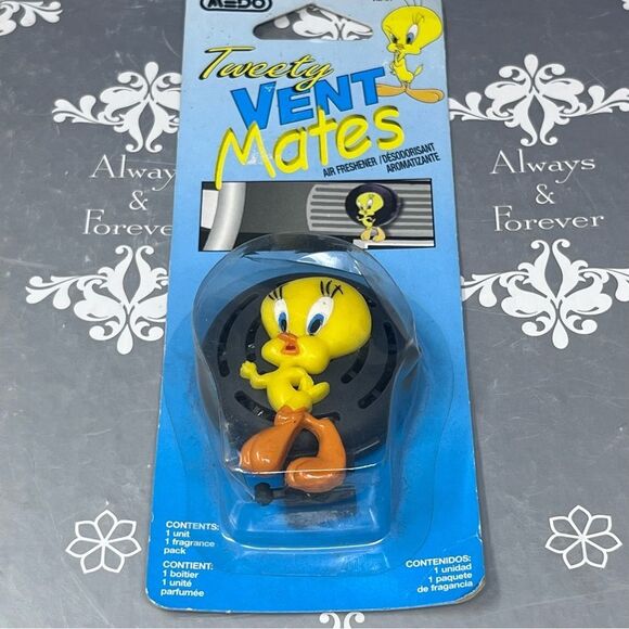1996 Tweety Vent Mates Air Freshener vintage New - Picture 3 of 6